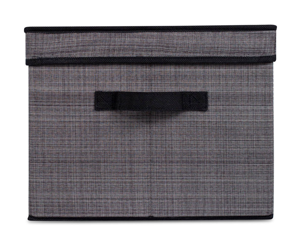 Internet's Best Storage Box with Window - Durable Storage Bin Basket Containers with Lids and