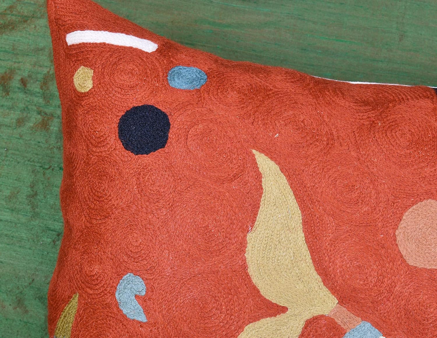 Kandinsky Modern Pillow Cover Orange Abstract Pillowcase Modern Chair Cushion Contemporary