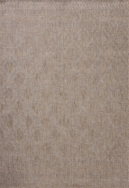 Loloi Amber Lewis Topanga Collection TOP-06 Natural/Mist 9'-2" x 12'-0" Indoor/Outdoor Area Rug