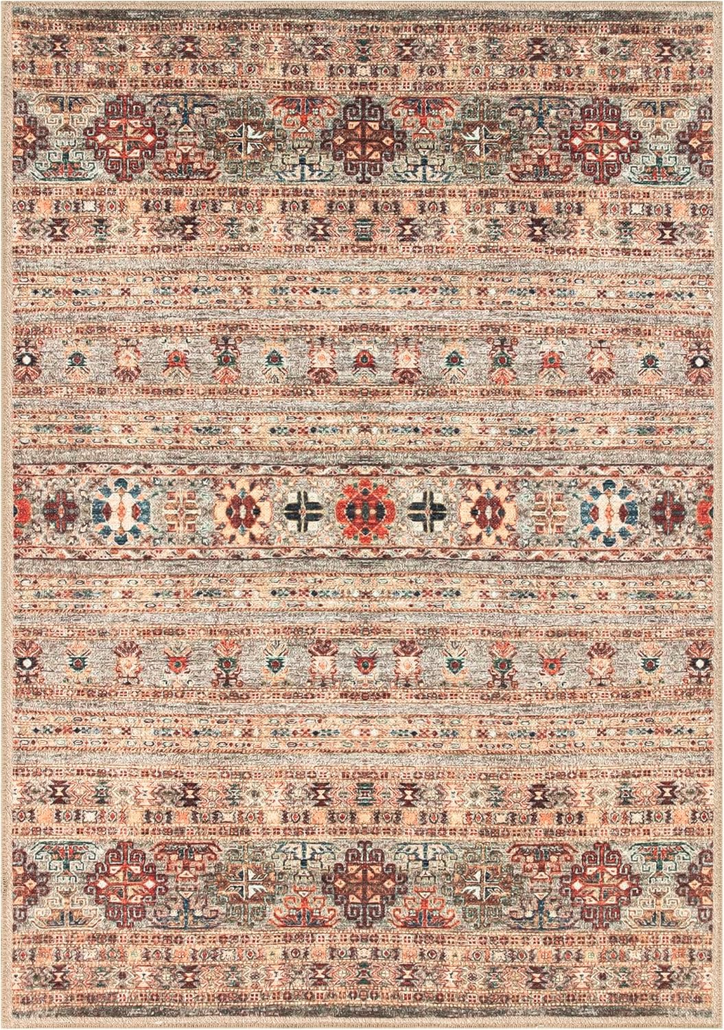 Keen Home Design 3x5 Rug - Machine Washable Entry Rug with Non-Slip Backing, Ideal for Enteryway