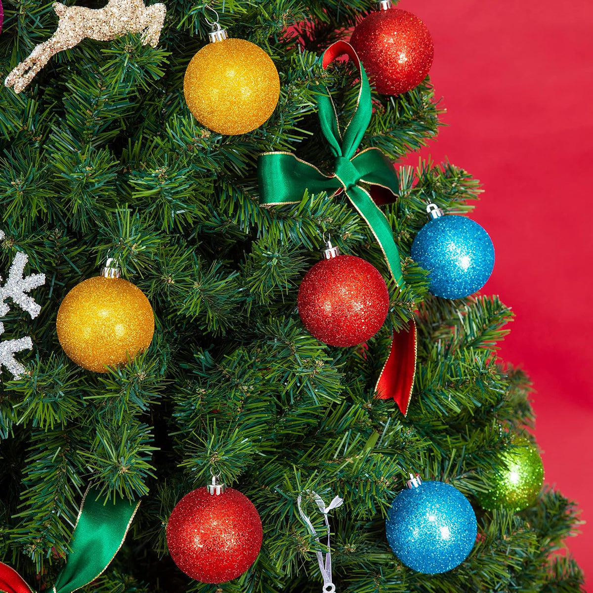 Every Day is Christmas Ornaments, Shatterproof Christmas Tree Ornament Set, Christmas Balls