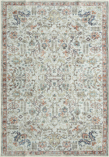 Keen Home Design 8x10 Rug - Machine Washable Area Rug with Non-Slip Backing, Ideal for Living Room