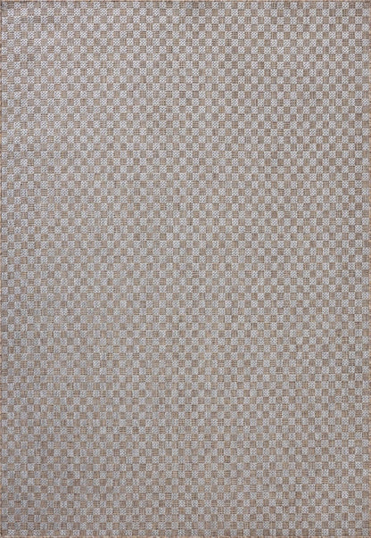 Loloi Amber Lewis Topanga Collection TOP-02 Natural/Silver 6'-7" x 9'-4" Indoor/Outdoor Area Rug