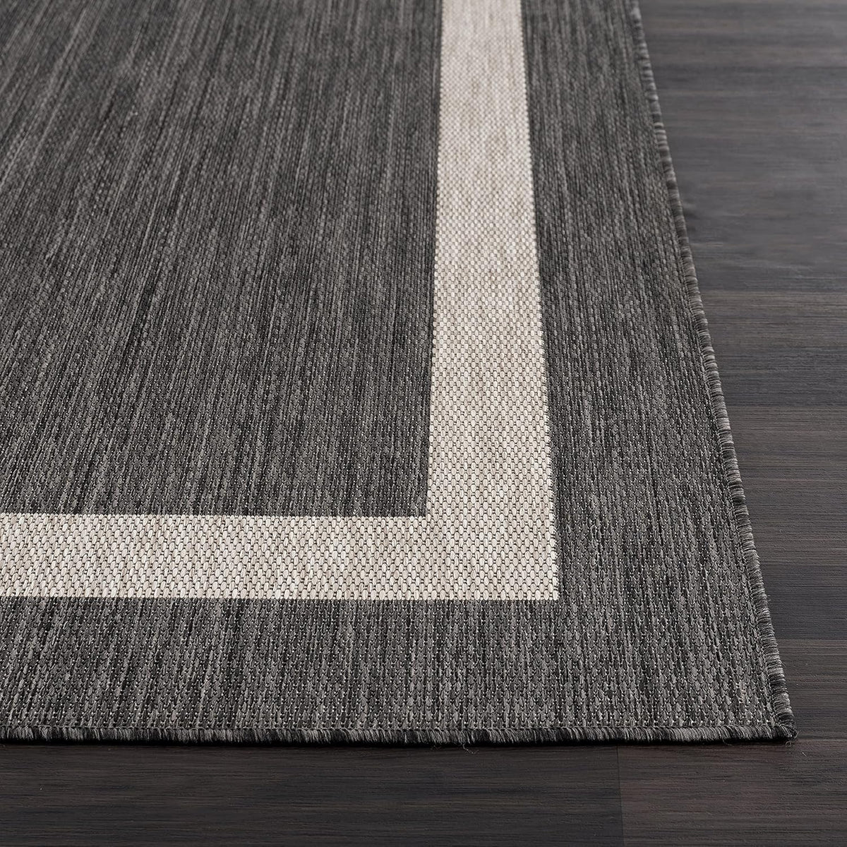 CAMILSON Outdoor Rug 9x12, Large Modern Outside Rugs for Patios Porches Waterproof Durable Washable