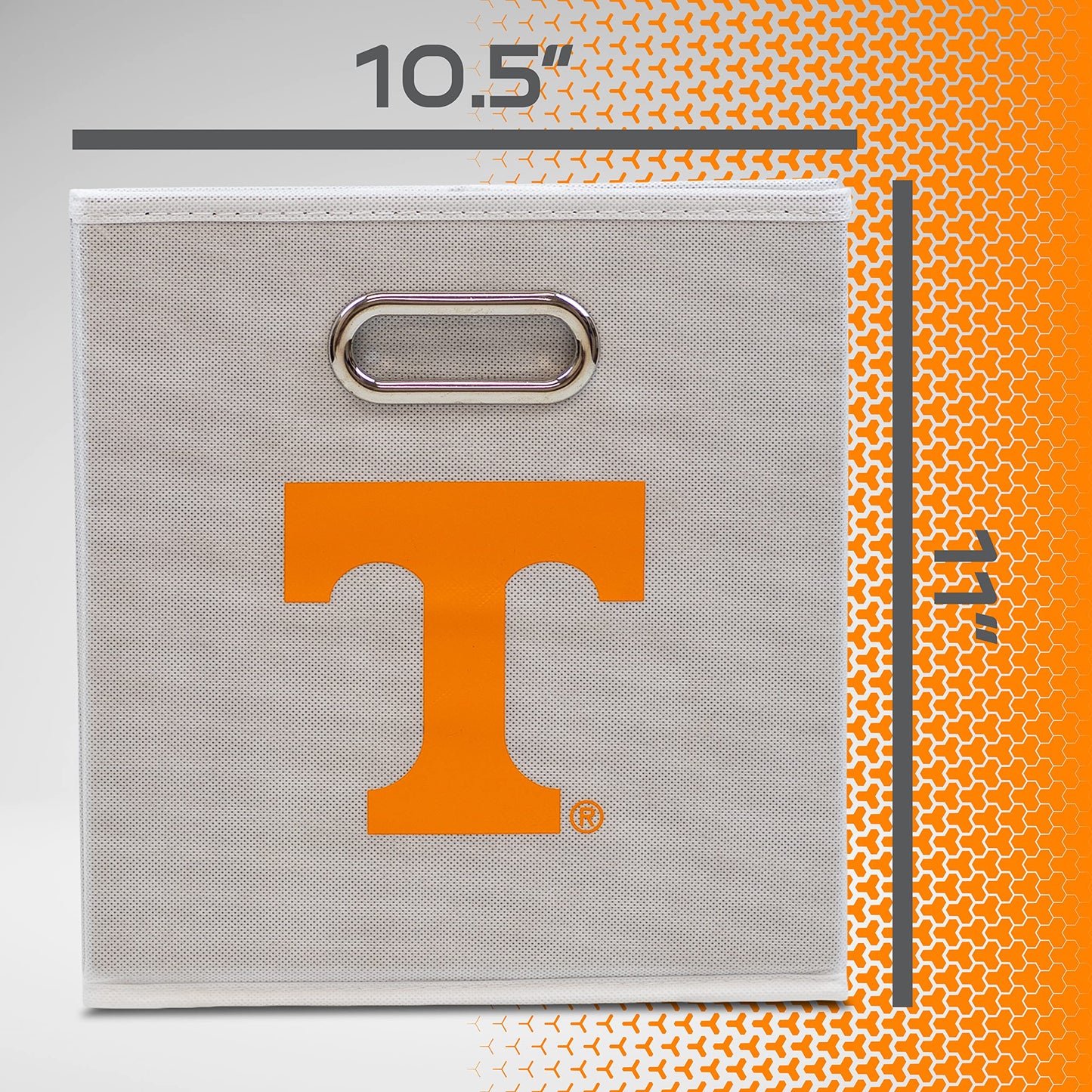 Franklin Sports NCAA Storage Bin - Cube Organizer - Tennessee