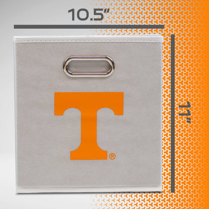 Franklin Sports NCAA Storage Bin - Cube Organizer - Tennessee