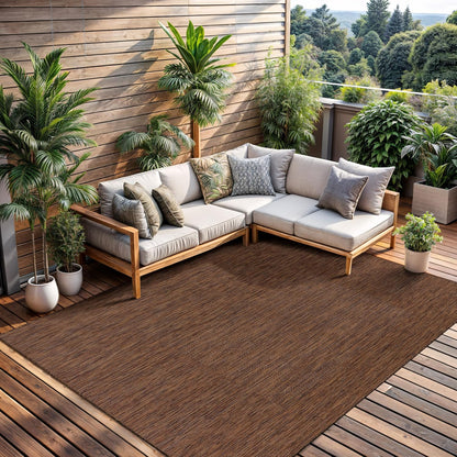 CAMILSON Outdoor Rug 6x9 Modern Area Rugs for Indoor and Outdoor Patios and Porches - Waterproof