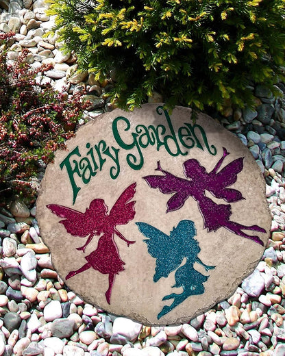 Spoontiques - Garden Decor - Mother Left Our Life but Never Hearts - Decorative Stone for Garden