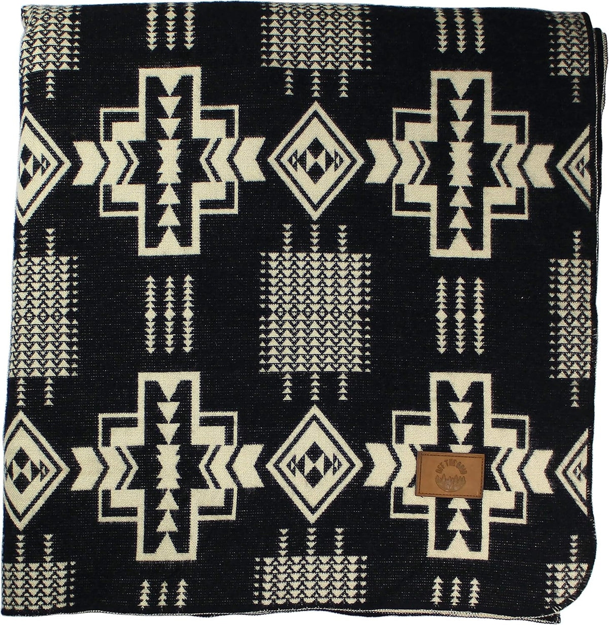 Inca Aztec Throw, Queen, King Blanket | Southwest Indian Navajo Boho Style | Native Cover for