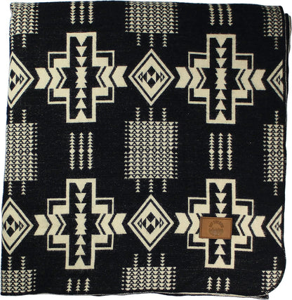 Inca Aztec Throw, Queen, King Blanket | Southwest Indian Navajo Boho Style | Native Cover for
