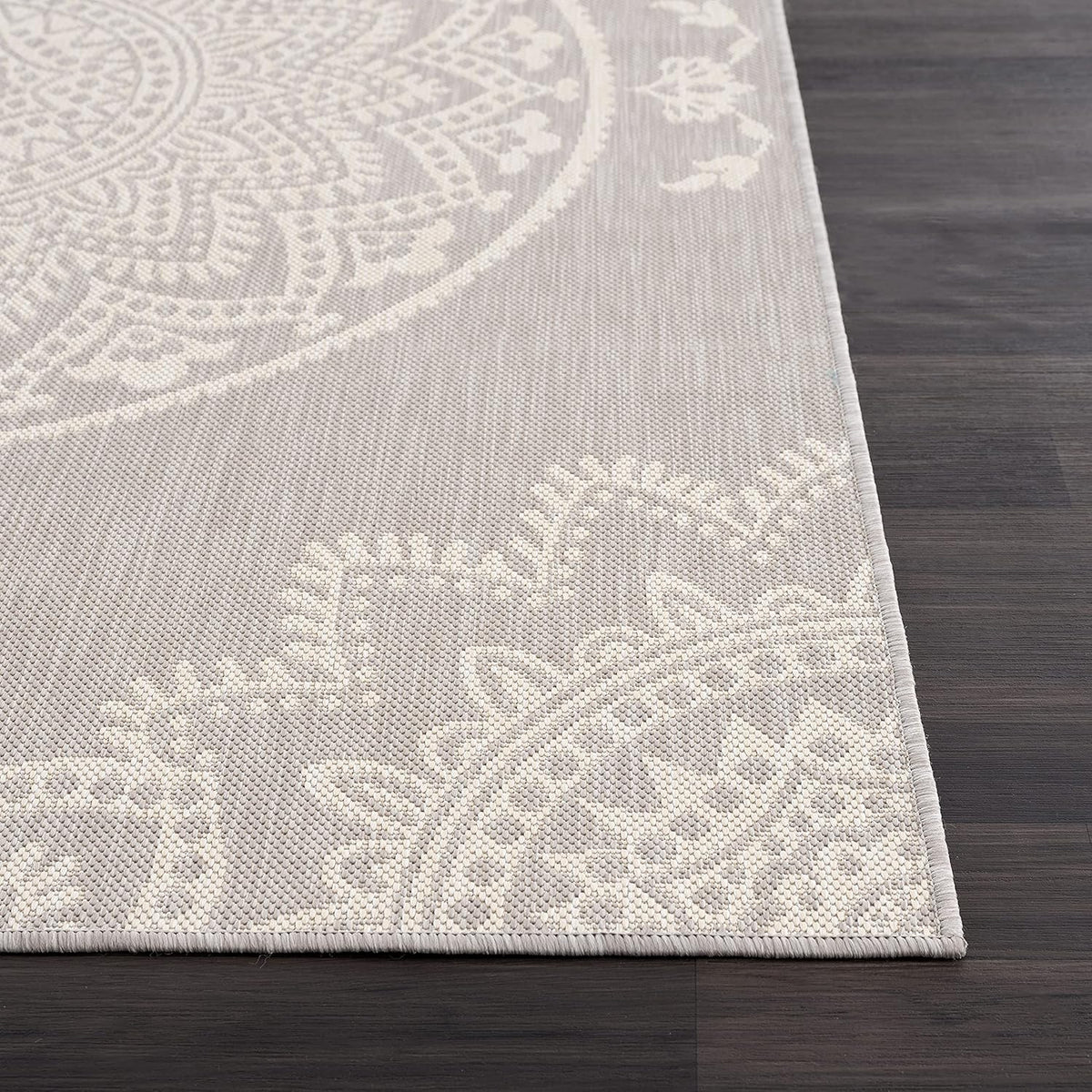 CAMILSON Outdoor Rug 8x10 Modern Area Rugs for Indoor and Outdoor Patios and Porches - Waterproof
