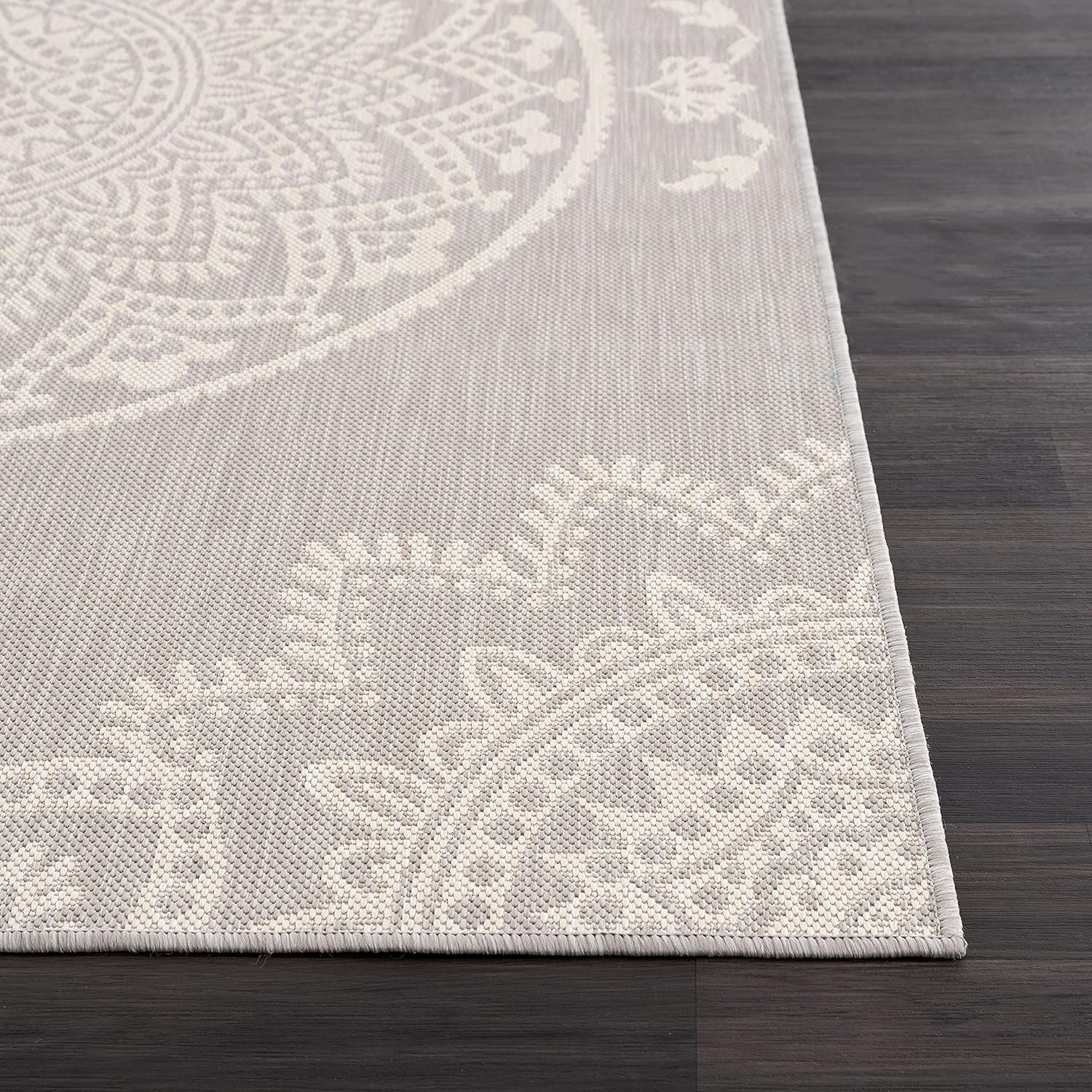CAMILSON Outdoor Rug 8x10 Modern Area Rugs for Indoor and Outdoor Patios and Porches - Waterproof