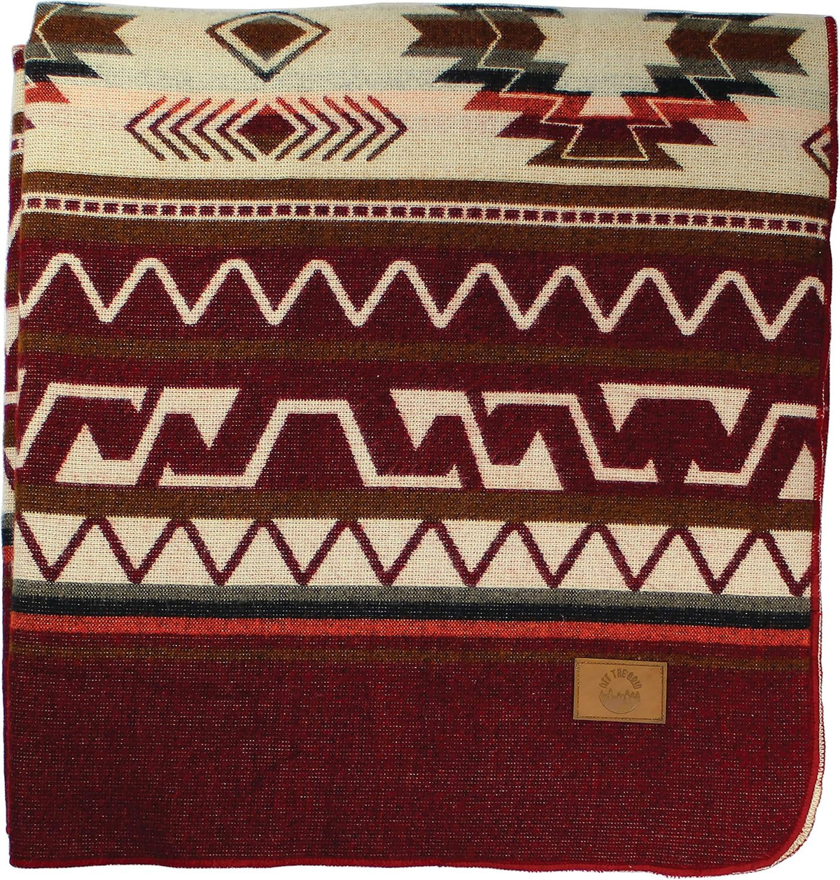 Inca Aztec Throw, Queen, King Blanket | Southwest Indian Navajo Boho Style | Native Cover for