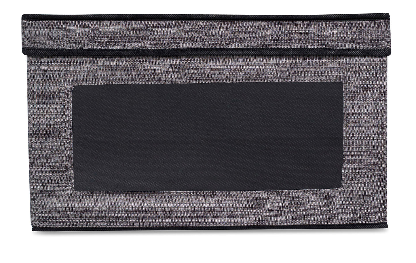 Internet's Best Storage Box with Window - Durable Storage Bin Basket Containers with Lids and